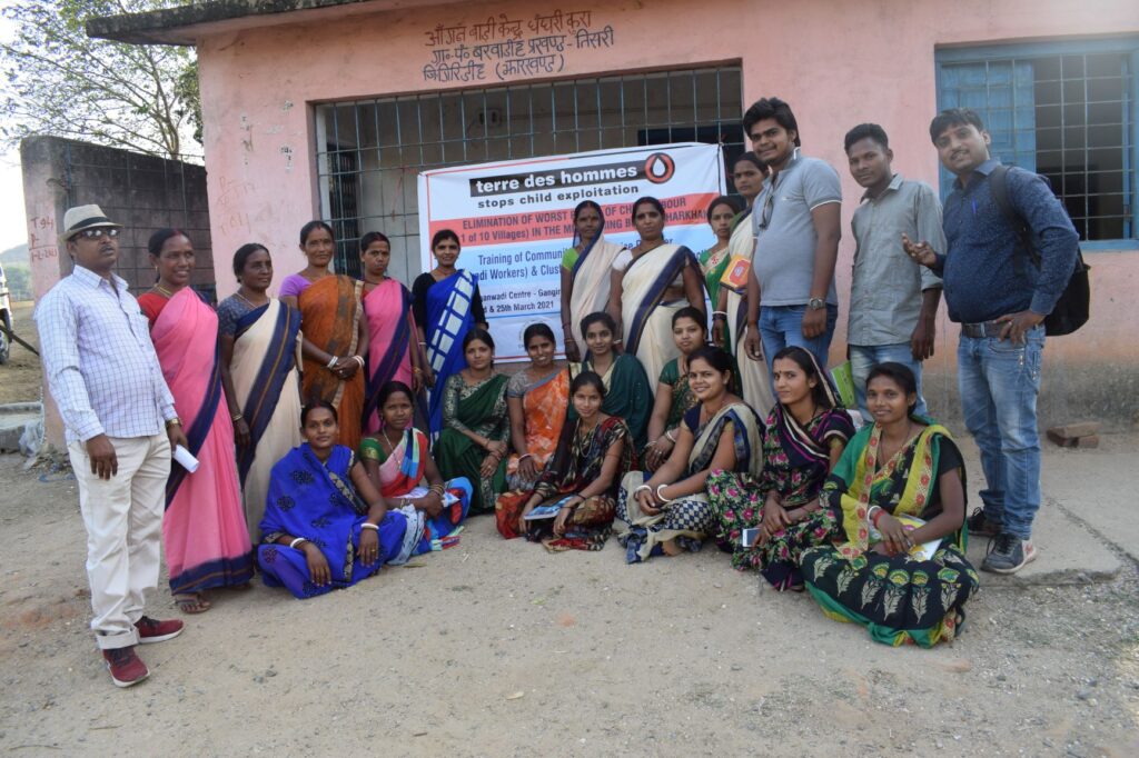 Capacity Building of project staff and Anganwadi workers on ECE