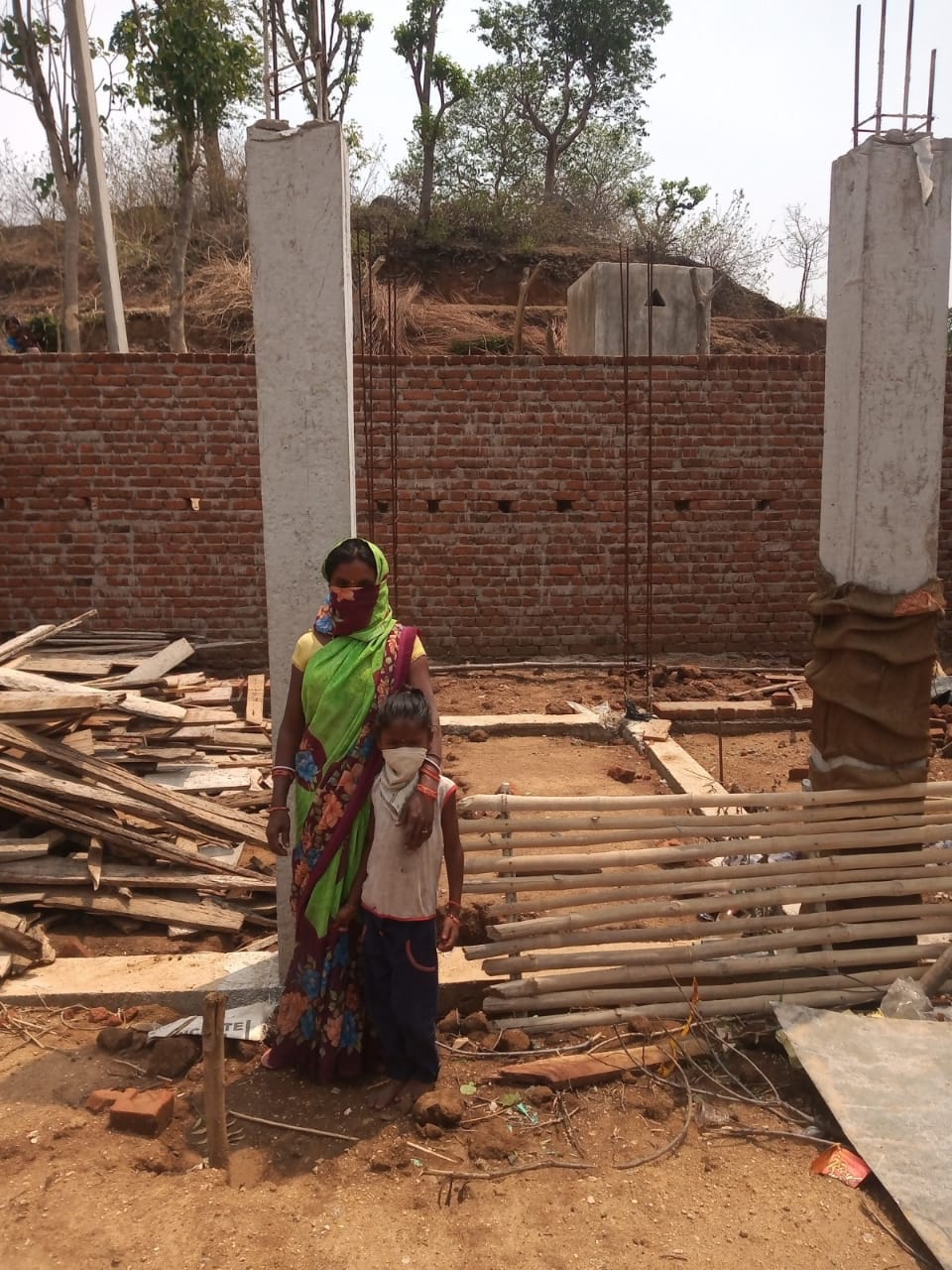 Prime Minister Housing scheme under construction at Chago village in Tisri block of Giridih 