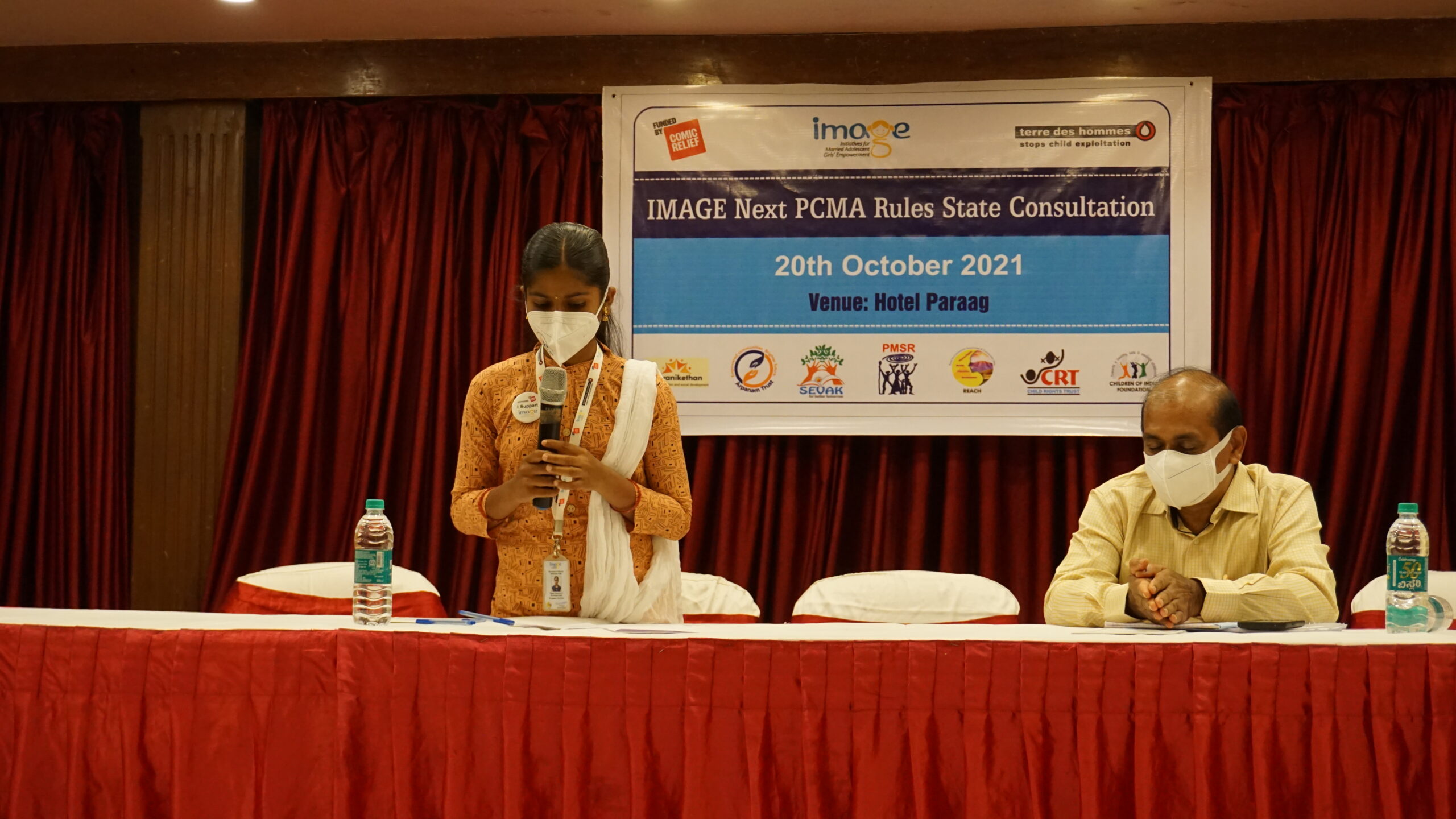 Speaker at IMAGE Next PCMA ammendment meeting discussing child marriage
